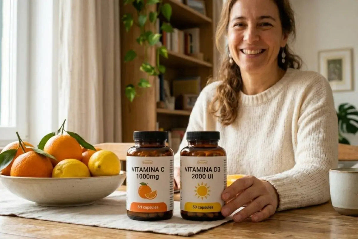 comparação entre vitamina D3 e vitamina C para imunidade